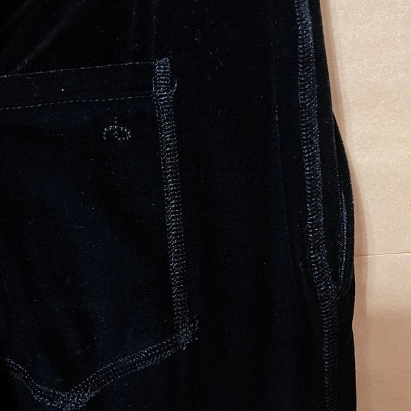 Rag & Bone Jean | Velvet Scout Jogger Pants Pull-On Velour Black Size S - Picture 12 of 13